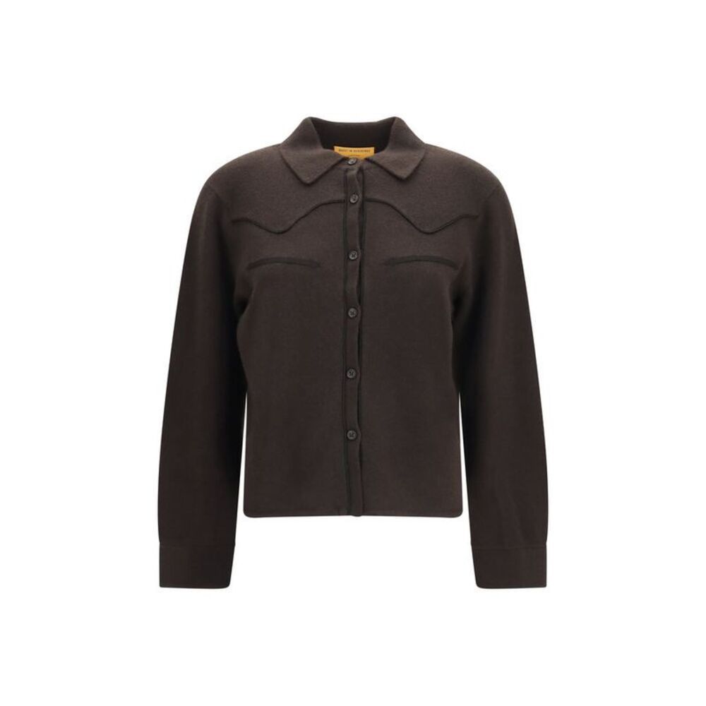Guest in Residence Brown Denim Women's Shirt